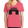 Cotton Women's V-neck Tee sing united test Thumbnail