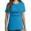 Cotton Women's Tee Sing United Test Thumbnail